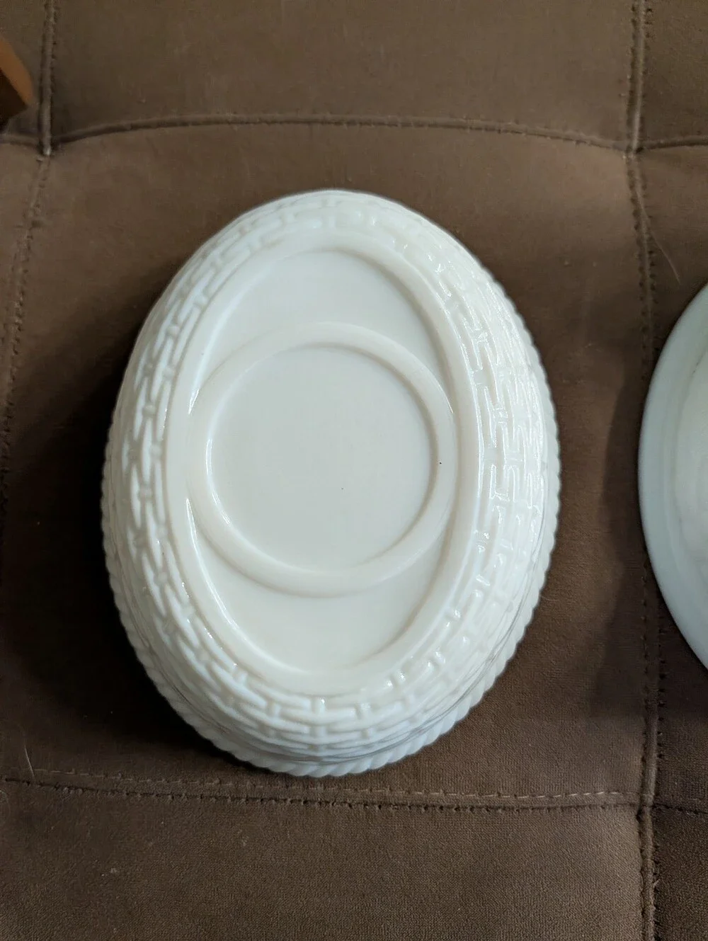 Westmoreland Milk Glass Hen on Nest Covered Dish